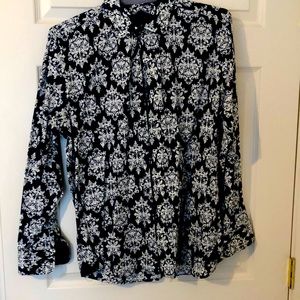 American Breed long sleeve button up blouse